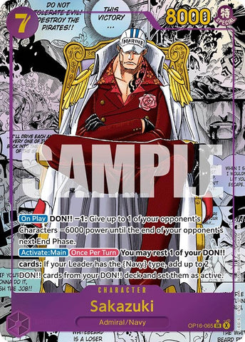 Image for Sakazuki (Manga) (OP16-065) [The Time of Battle] - One Piece Card Game