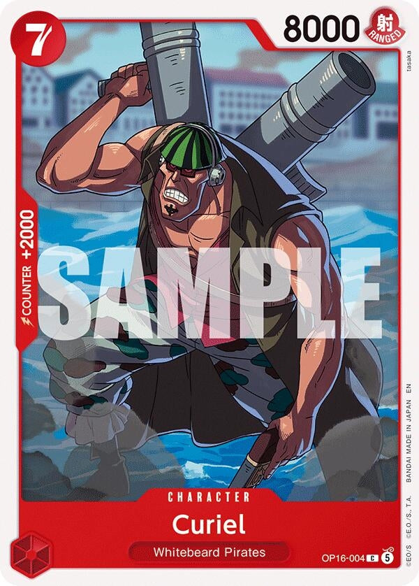 Image for Curiel (OP16-004) [The Time of Battle] - One Piece Card Game