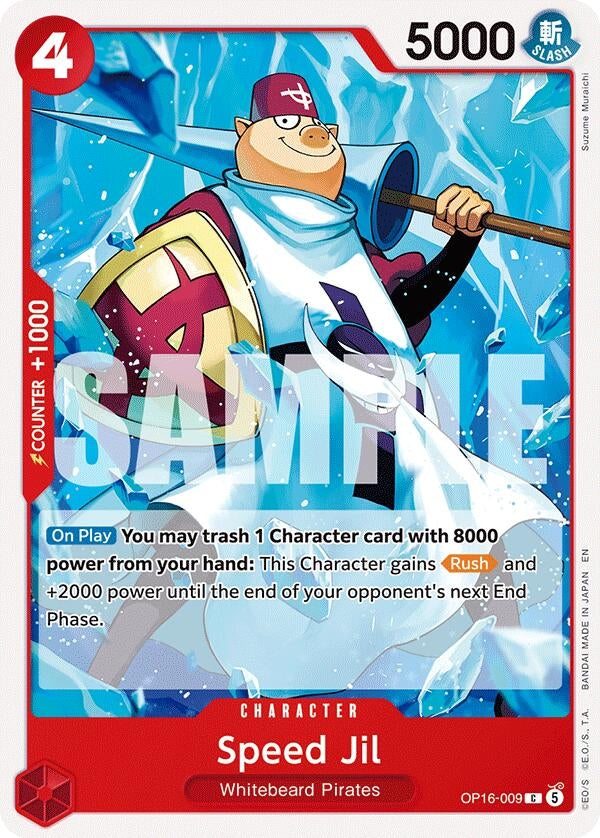 Image for Speed Jil (OP16-009) [The Time of Battle] - One Piece Card Game