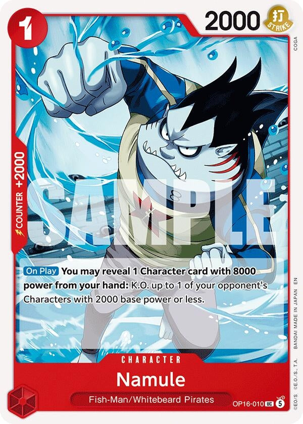 Image for Namule (OP16-010) [The Time of Battle] - One Piece Card Game