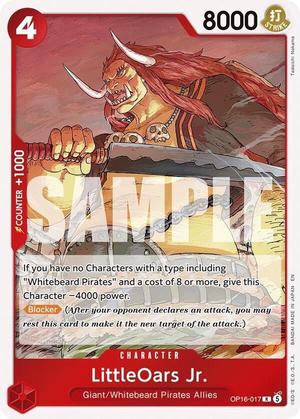 Image for LittleOars Jr. (OP16-017) [The Time of Battle] - One Piece Card Game