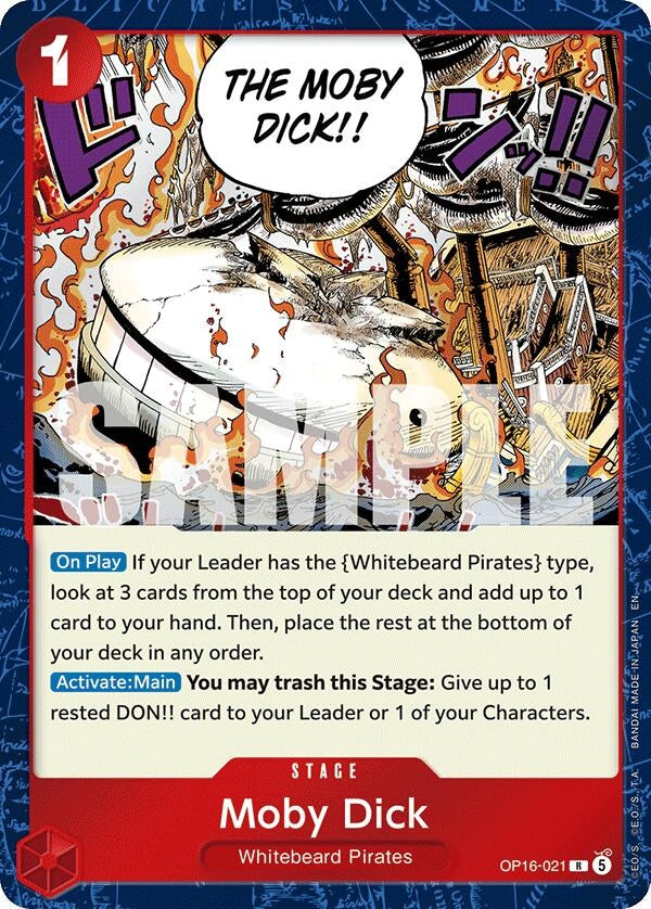 Image for Moby Dick (OP16-021) [The Time of Battle] - One Piece Card Game