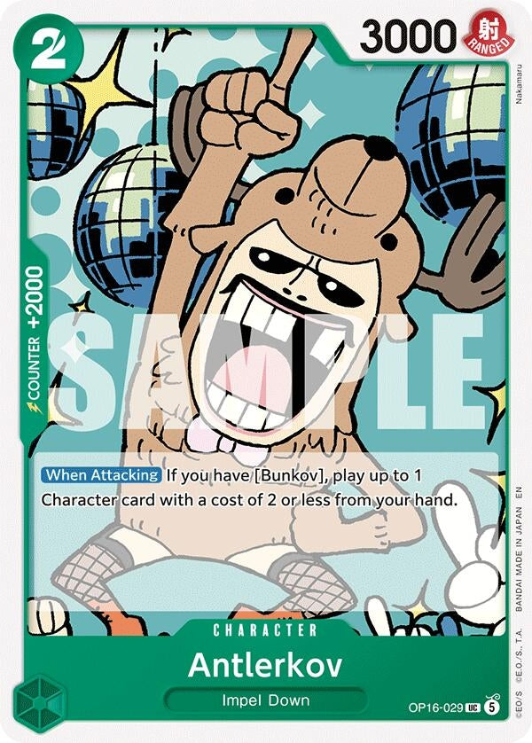 Image for Antlerkov (OP16-029) [The Time of Battle] - One Piece Card Game