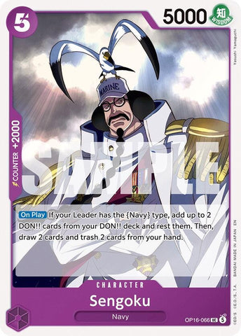 Image for Sengoku (066) (OP16-066) [The Time of Battle] - One Piece Card Game