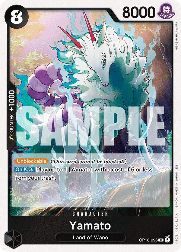 Image for Yamato (096) (OP16-096) [The Time of Battle] - One Piece Card Game
