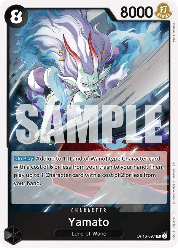 Image for Yamato (097) (OP16-097) [The Time of Battle] - One Piece Card Game