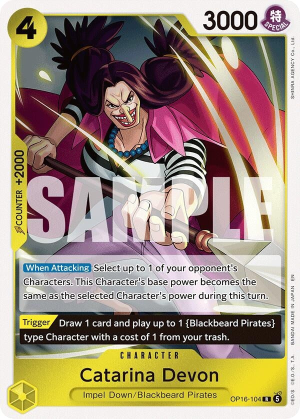 Image for Catarina Devon (OP16-104) [The Time of Battle] - One Piece Card Game