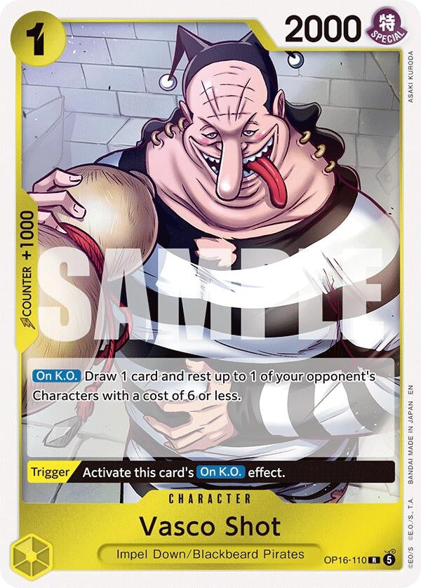 Image for Vasco Shot (OP16-110) [The Time of Battle] - One Piece Card Game