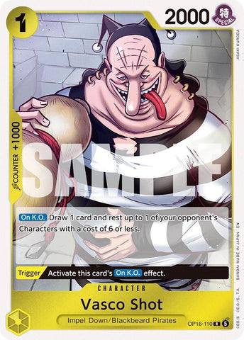 Image for Vasco Shot (OP16-110) [The Time of Battle] - One Piece Card Game