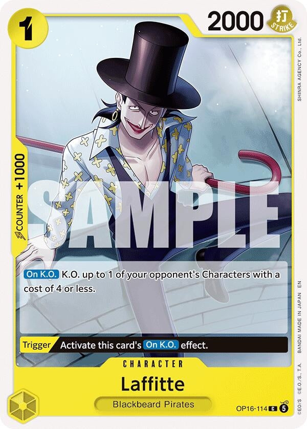 Image for Laffitte (OP16-114) [The Time of Battle] - One Piece Card Game