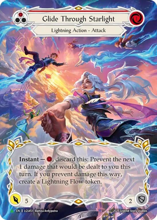 Image for Glide Through Starlight (Red) (LGS451) [Flesh and Blood: Promo Cards] - Flesh and Blood TCG