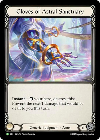 Image for Gloves Of Astral Sanctuary (LGS454) [Flesh and Blood: Promo Cards] - Flesh and Blood TCG