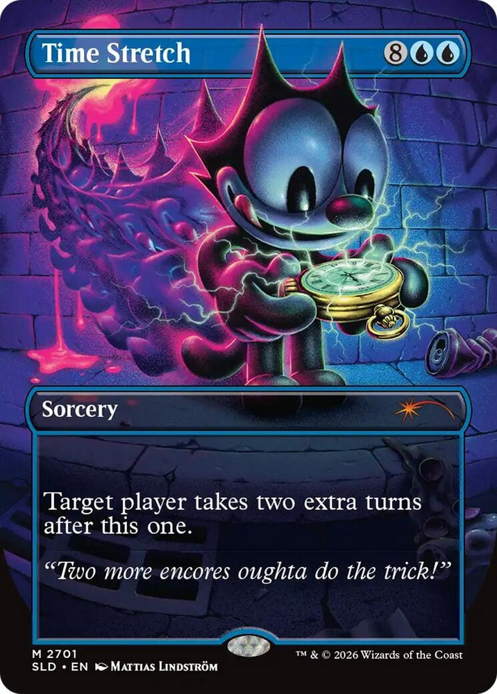 Image for Time Stretch (2701) (2701) [Secret Lair Drop Series] (SLD) - Magic: The Gathering