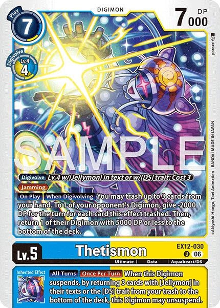 Image for Thetismon (EX12-030 U) [Digital World Shambala] (EX-12) - Digimon Card Game