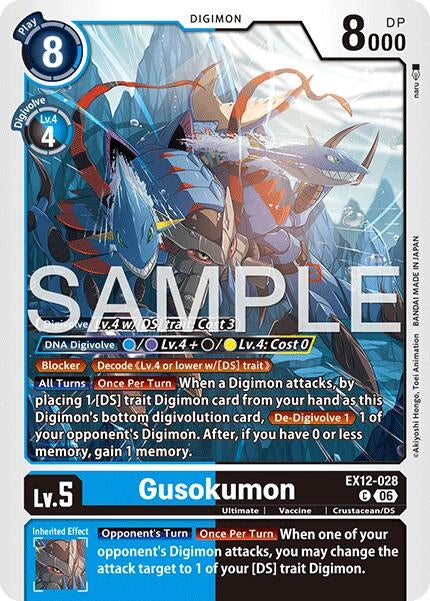 Image for Gusokumon (EX12-028 C) [Digital World Shambala] (EX-12) - Digimon Card Game