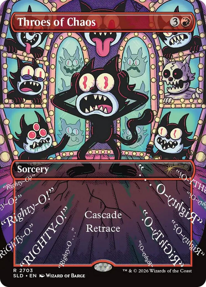 Image for Throes of Chaos (2703) [Secret Lair Drop Series] (SLD) - Magic: The Gathering