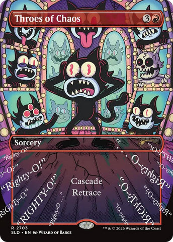 Image for Throes of Chaos (2703) [Secret Lair Drop Series] (SLD) - Magic: The Gathering