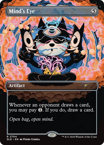 Image for Mind's Eye (2704) [Secret Lair Drop Series] (SLD) - Magic: The Gathering