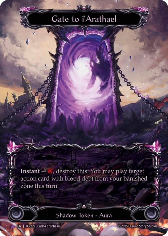 Image for Gate to i'Arathael (Marvel) (IAR222-MV) [Omens of the Third Age] - Flesh and Blood TCG