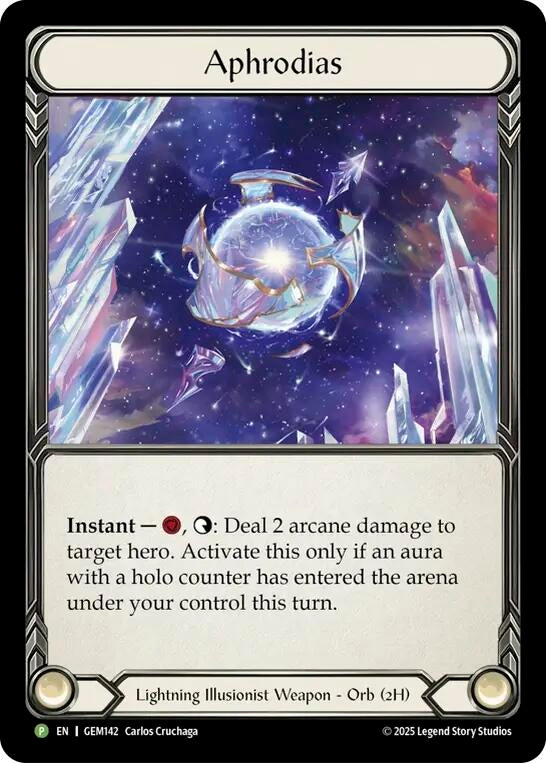Image for Aphrodias (GEM142) [Gem Pack 5] - Flesh and Blood TCG