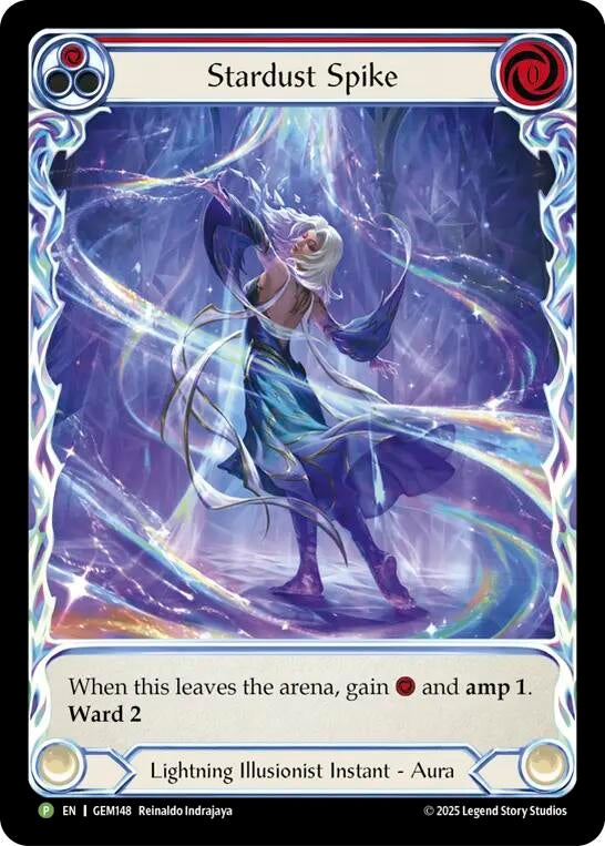 Image for Stardust Spike (Red) (GEM148) [Gem Pack 5] - Flesh and Blood TCG