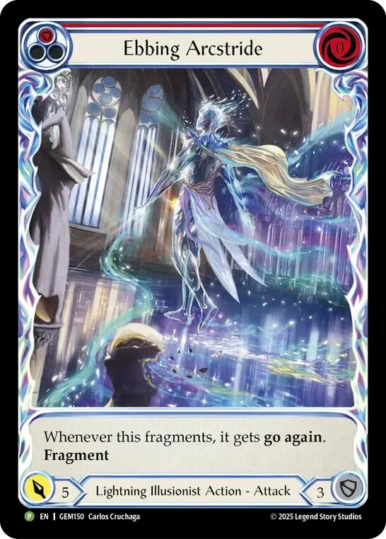 Image for Ebbing Arcstride (Red) (GEM150) [Gem Pack 5] - Flesh and Blood TCG