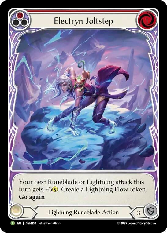 Image for Electryn Joltstep (Red) (GEM154) [Gem Pack 5] - Flesh and Blood TCG