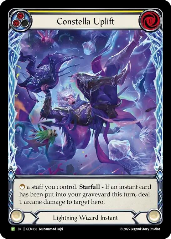 Image for Constella Uplift (Yellow) (GEM158) [Gem Pack 5] - Flesh and Blood TCG