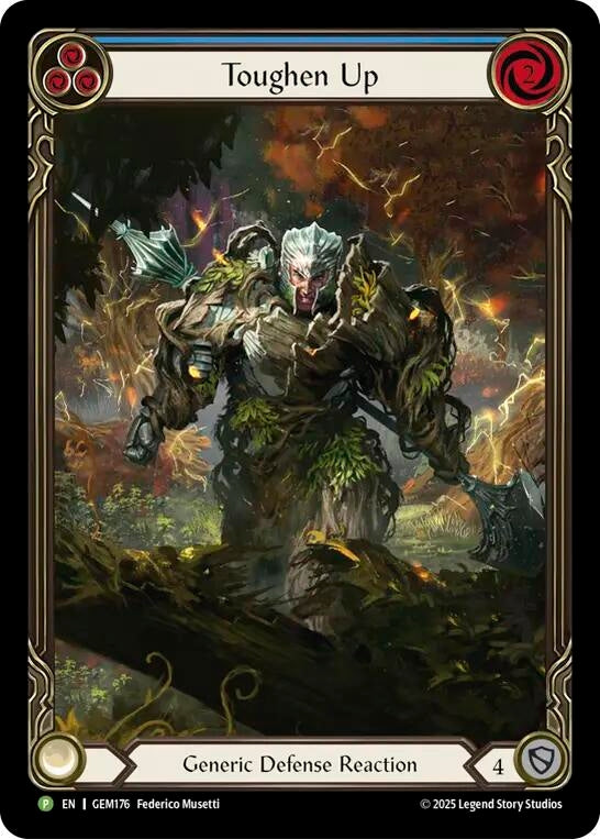 Image for Toughen Up (Blue) (GEM176) [Gem Pack 5] - Flesh and Blood TCG