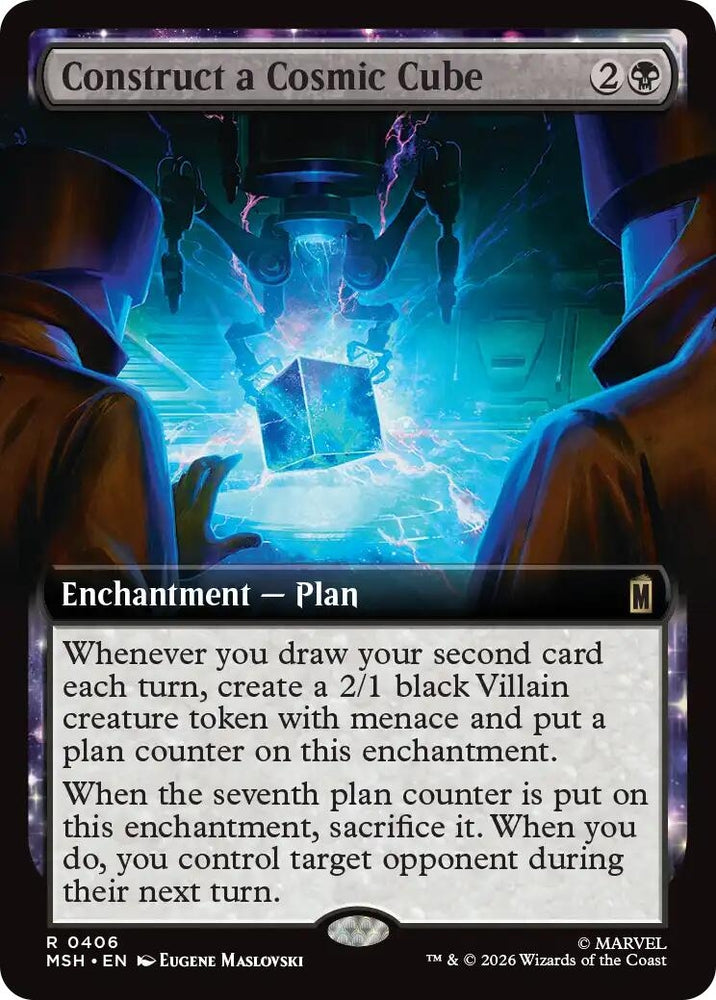 Image for Construct a Cosmic Cube (Extended Art) (406) [Marvel Super Heroes] (MSH) - Magic: The Gathering