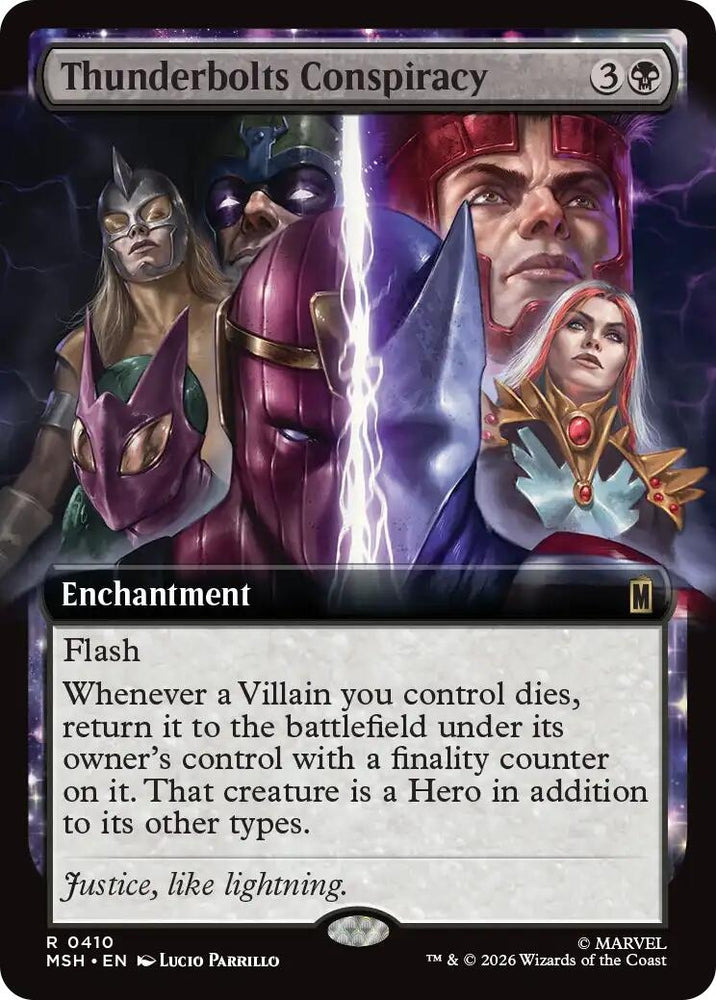 Image for Thunderbolts Conspiracy (Extended Art) (410) [Marvel Super Heroes] (MSH) - Magic: The Gathering