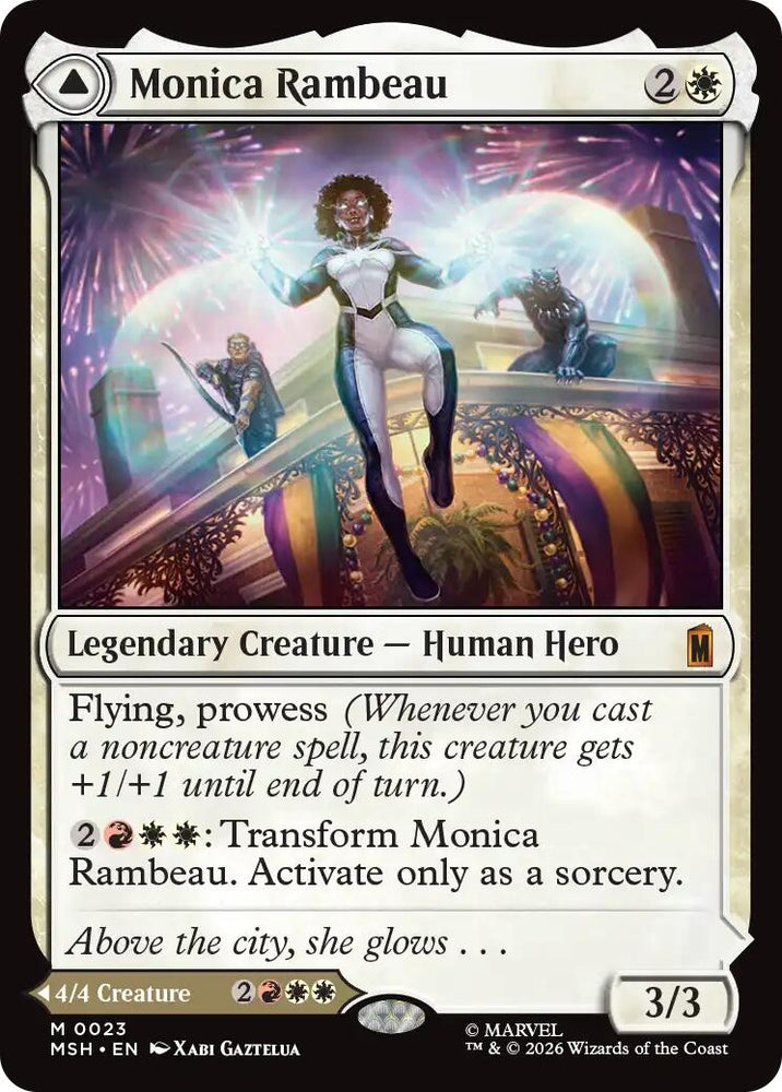 Image for Monica Rambeau (23) [Marvel Super Heroes] (MSH) - Magic: The Gathering