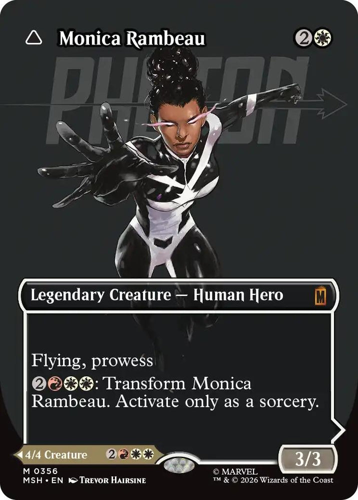 Image for Monica Rambeau (Borderless) (0356) (356) [Marvel Super Heroes] (MSH) - Magic: The Gathering