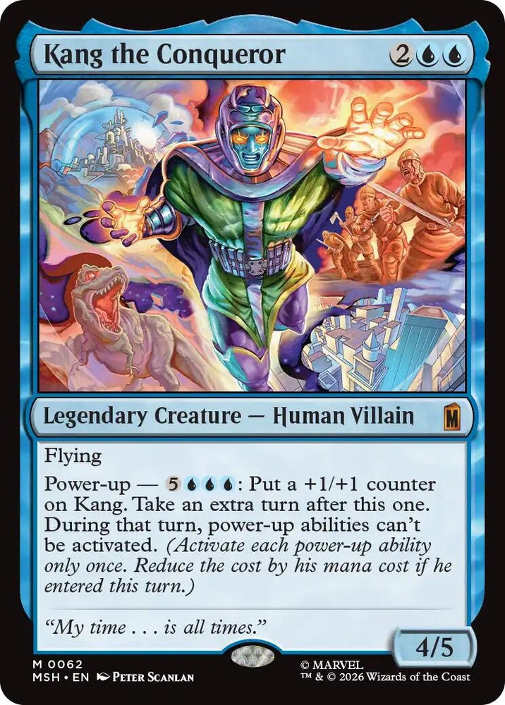 Image for Kang the Conqueror (62) [Marvel Super Heroes] (MSH) - Magic: The Gathering