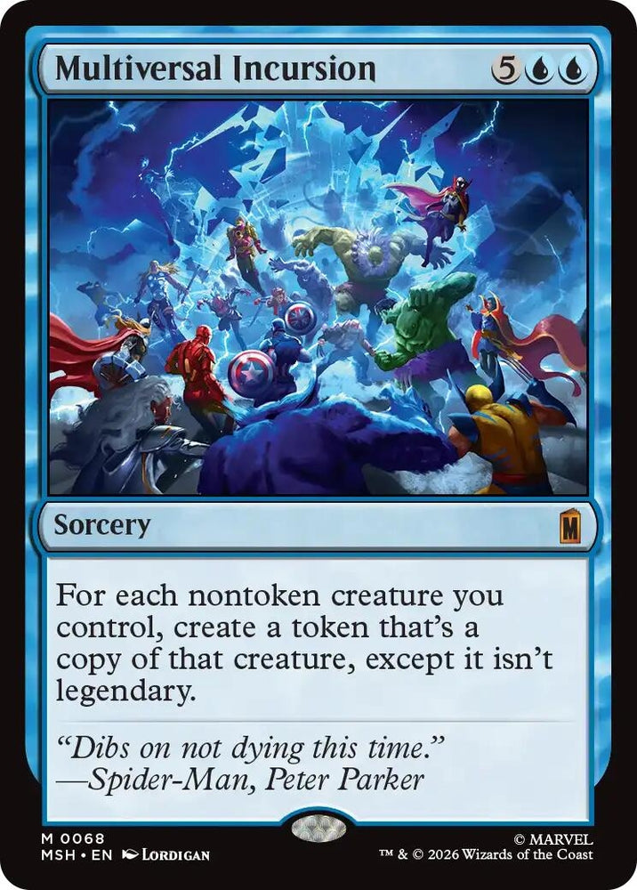 Image for Multiversal Incursion (68) [Marvel Super Heroes] (MSH) - Magic: The Gathering