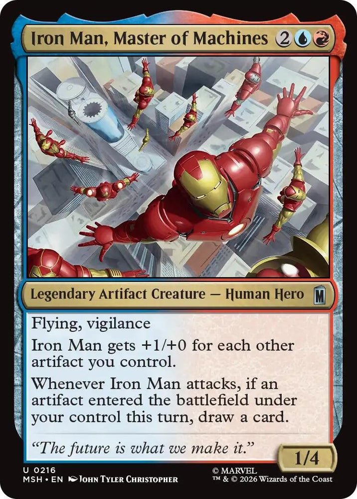 Image for Iron Man, Master of Machines (216) [Marvel Super Heroes] (MSH) - Magic: The Gathering