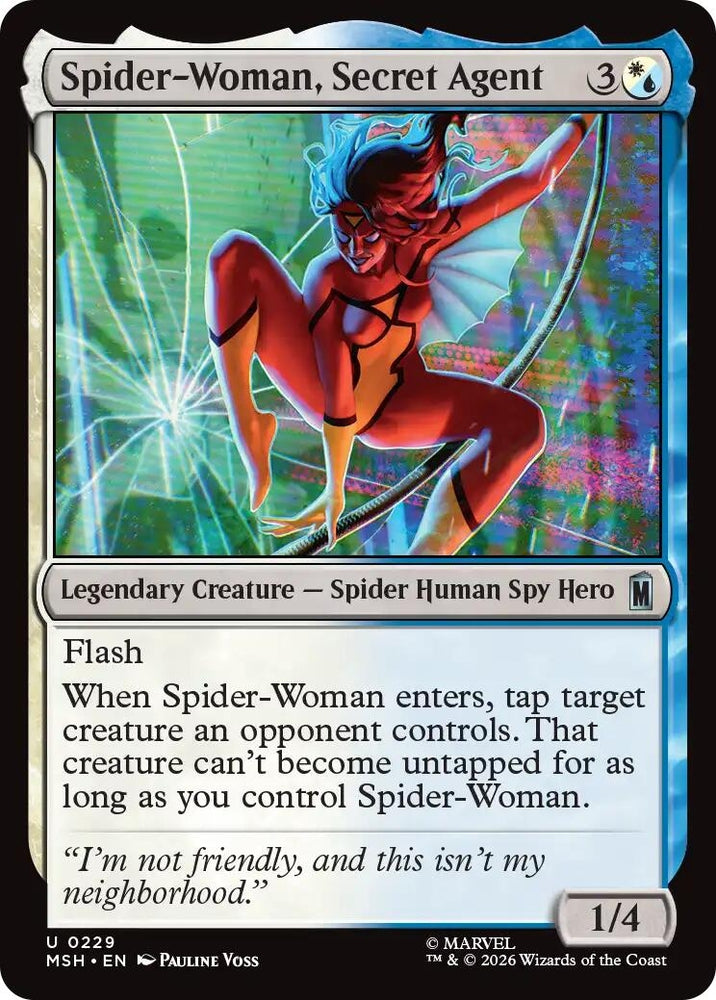 Image for Spider-Woman, Secret Agent (229) [Marvel Super Heroes] (MSH) - Magic: The Gathering