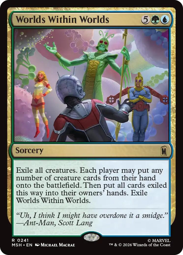 Image for Worlds Within Worlds (241) [Marvel Super Heroes] (MSH) - Magic: The Gathering