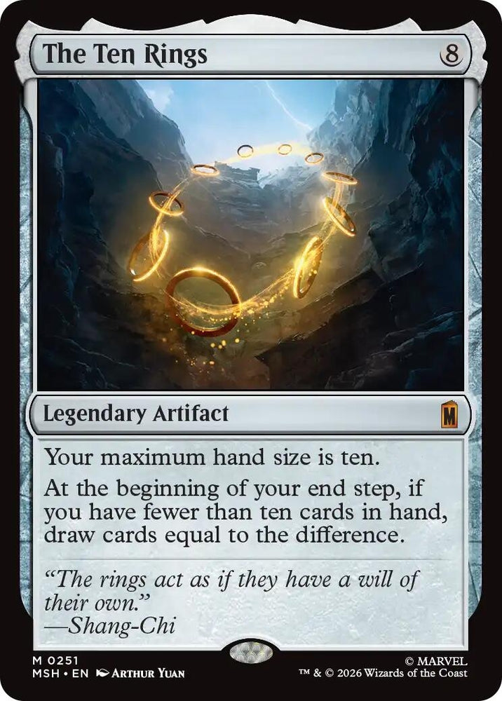 Image for The Ten Rings (251) [Marvel Super Heroes] (MSH) - Magic: The Gathering