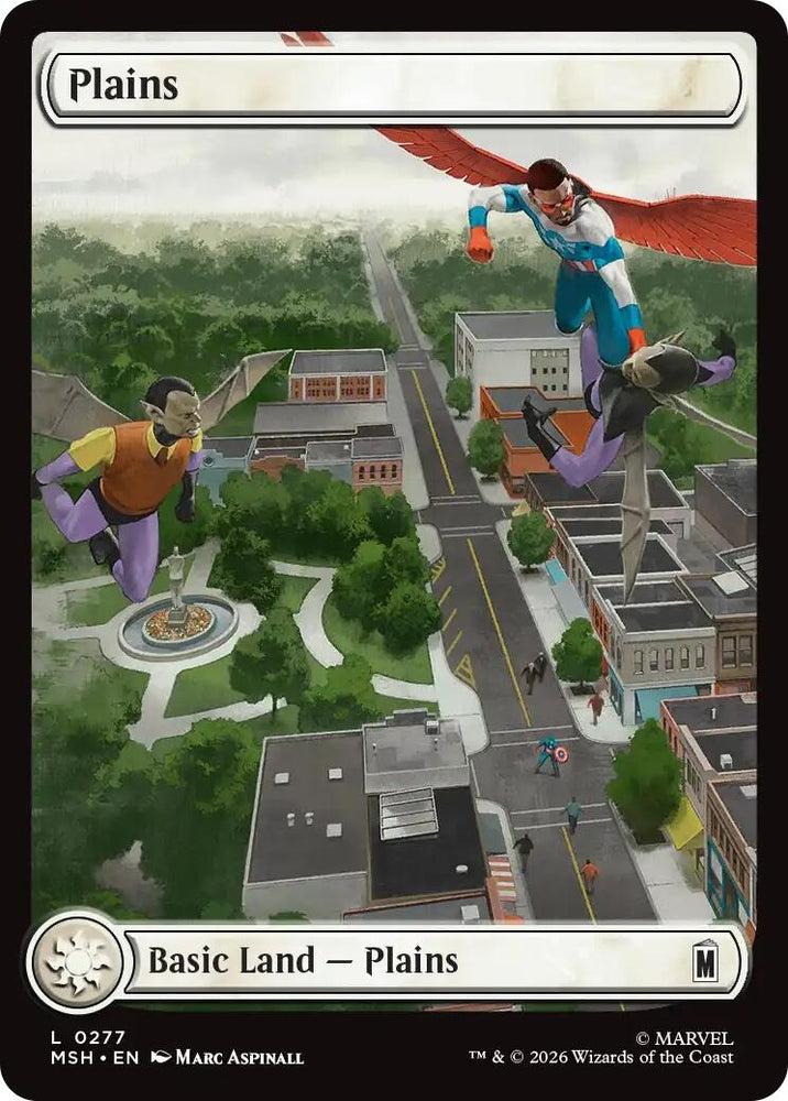 Image for Plains (0277) (277) [Marvel Super Heroes] (MSH) - Magic: The Gathering