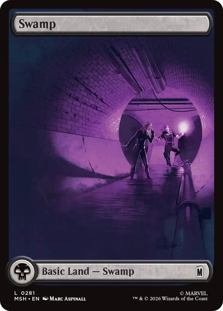 Image for Swamp (0281) (281) [Marvel Super Heroes] (MSH) - Magic: The Gathering