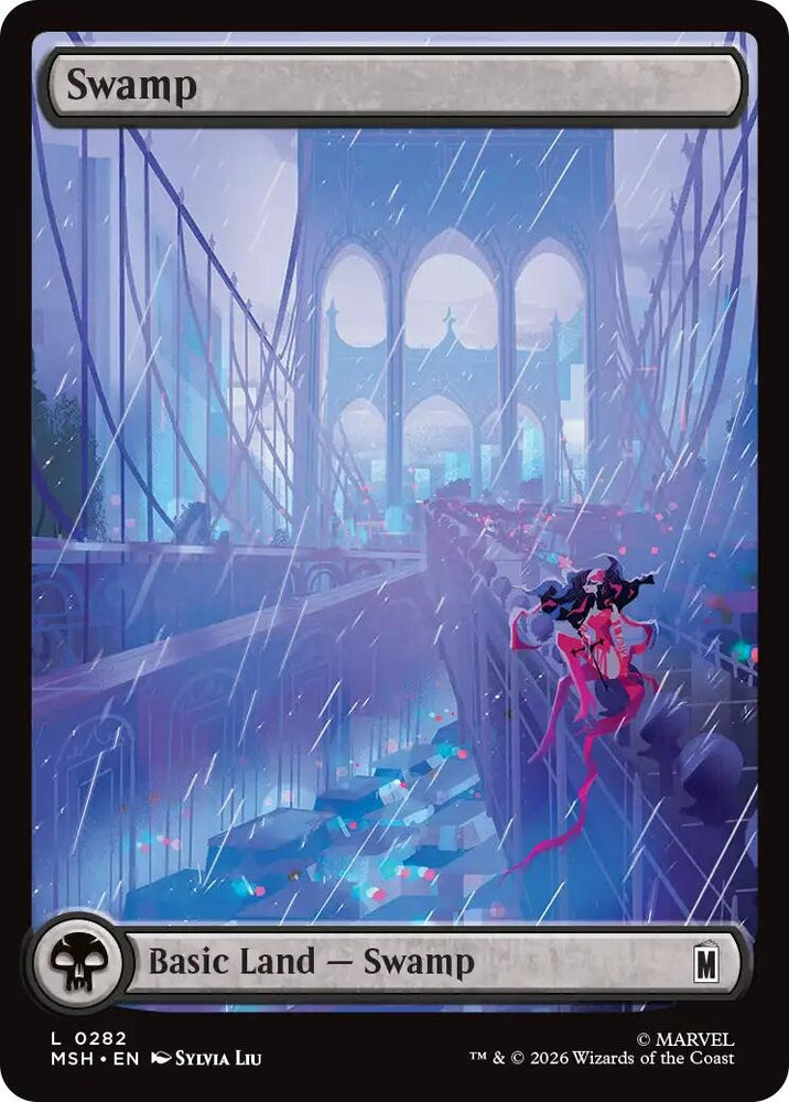 Image for Swamp (0282) (282) [Marvel Super Heroes] (MSH) - Magic: The Gathering
