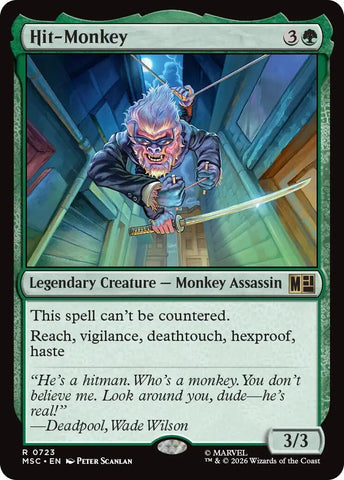 Image for Hit-Monkey (723) [Commander: Marvel Super Heroes] (MSC) - Magic: The Gathering
