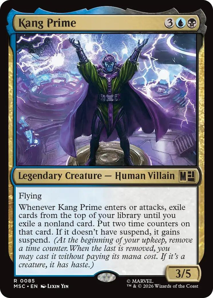 Image for Kang Prime (85) [Commander: Marvel Super Heroes] (MSC) - Magic: The Gathering