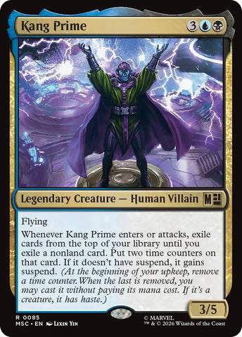Image for Kang Prime (Surge Foil) (85) [Commander: Marvel Super Heroes] (MSC) - Magic: The Gathering