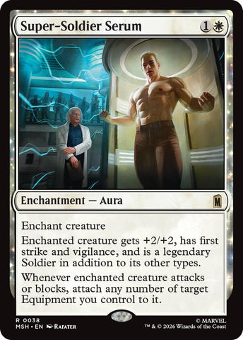 Image for Super-Soldier Serum (38) [Marvel Super Heroes] (MSH) - Magic: The Gathering