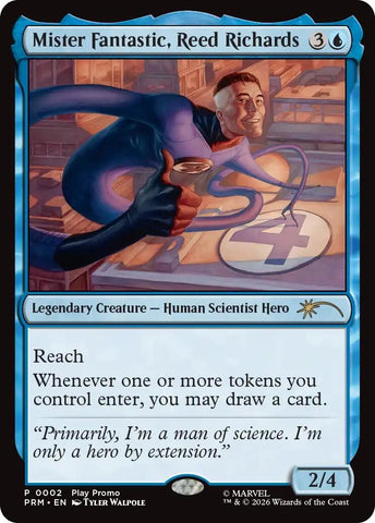 Image for Mister Fantastic, Reed Richards (2) [Standard Showdown Promos] (SSP) - Magic: The Gathering