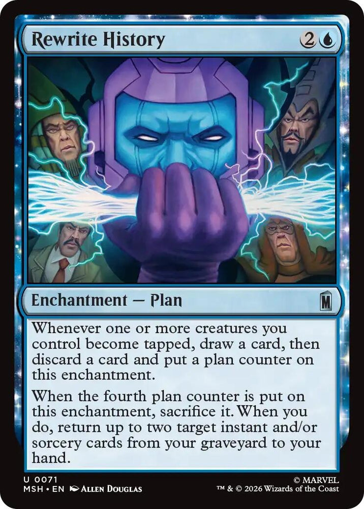 Image for Rewrite History (71) [Marvel Super Heroes] (MSH) - Magic: The Gathering