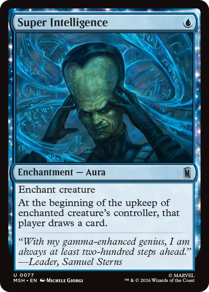 Image for Super Intelligence (77) [Marvel Super Heroes] (MSH) - Magic: The Gathering
