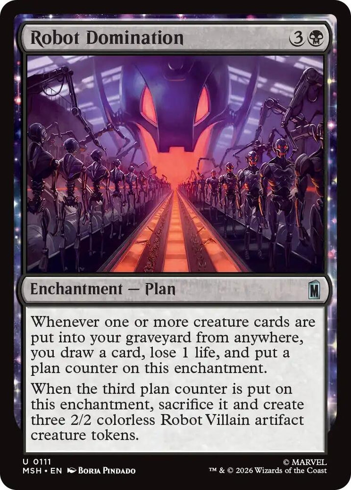 Image for Robot Domination (111) [Marvel Super Heroes] (MSH) - Magic: The Gathering